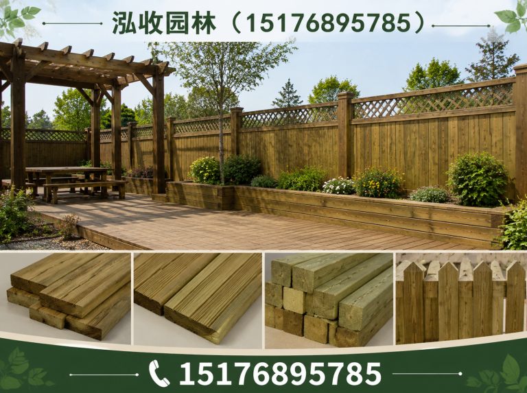 淮北防腐木凉亭展示图